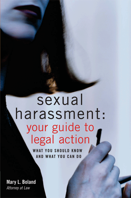 Cover image for Sexual Harassment: Your Guide to Legal Action (current for any state)